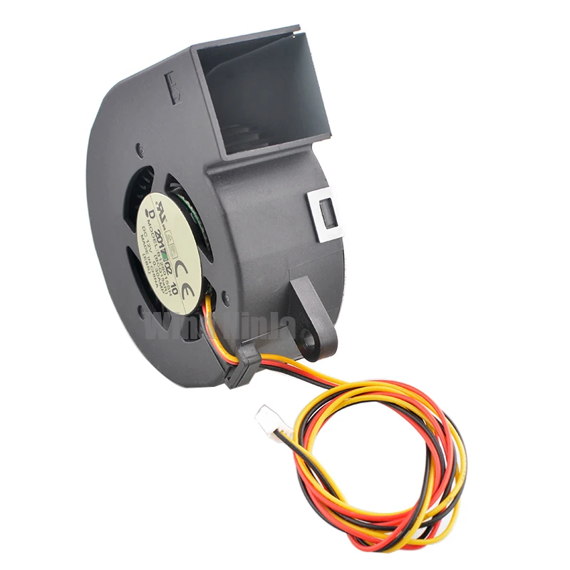 터보팬 냉각 팬 B126015SH BCQ15aR - 프로젝터 오븐 및 고속 방열용 60mm DC12V 0.3A 3핀