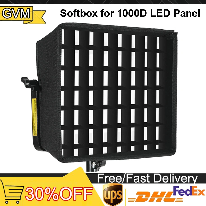 GVM-Foldable-Softbox-Diffuser-with-Grid-Beehive-for-GVM-1000D-680RS ...