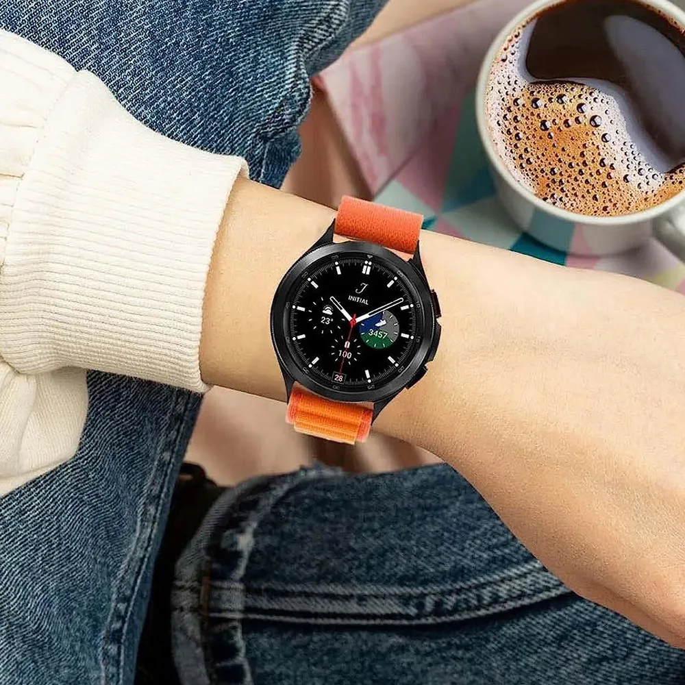 Durable Nylon Loop Strap - Sport Wristband for Smartwatch 22mm Band Accessories