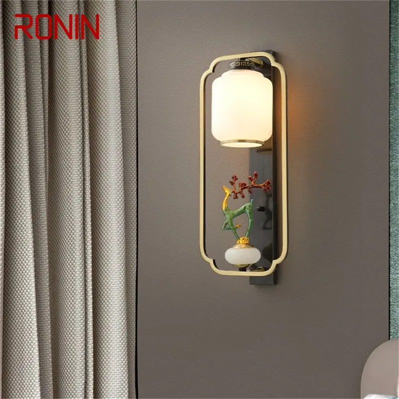 

RONIN Copper Home Wall Lamps Fixture Indoor Contemporary Luxury Design Sconce Light For Living Room Corridor