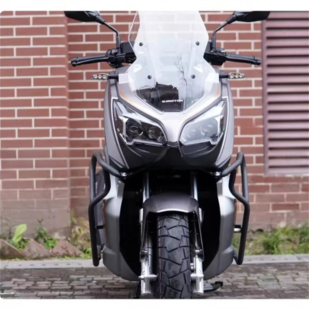 QJMOTOR 포트 N 125용 고품질 범퍼, 앞뒤 범퍼, 배기 파이프 범퍼, QJ 포트 125 테일스톡, 리어 쉘프