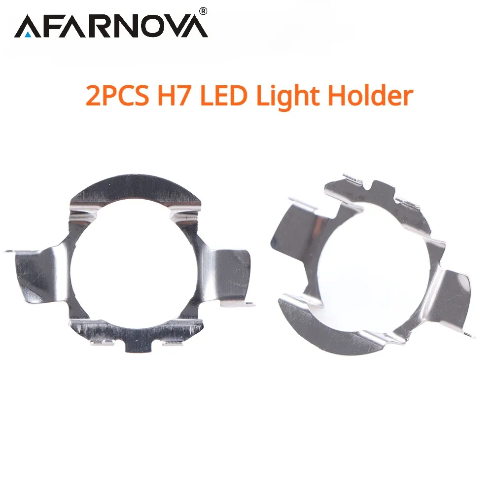 2Pcs-H7-LED-Headlight-Bulb-Base-Holder-Adapter-Socket-Retainer-Clips ...