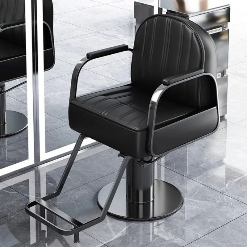 

Luxury Modern Barber Chairs Beauty Ergonomic Rotating Reception Barber Chairs Pedicure Tattoo Silla Barberia Furniture SR50BC