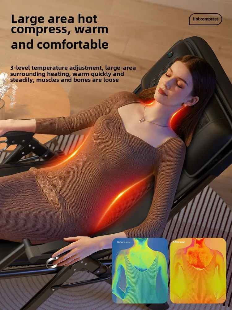 Small massage chair cushion home full body intelligent waist back and cervical vertebrae electric sofa multi-function 4