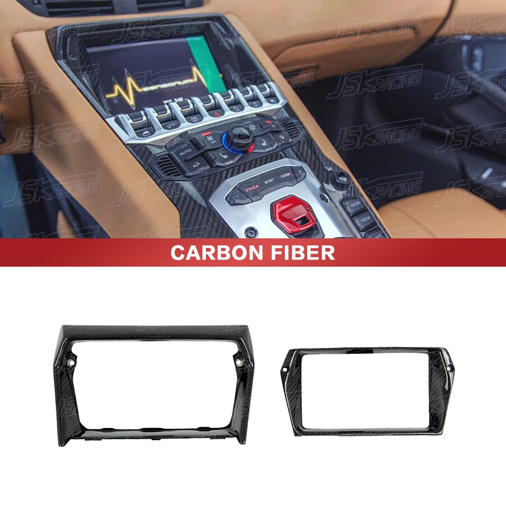 

Dry Carbon Fiber Interior Nav Surround For Lamborghini Aventador Lp700-4 Lp720 Lp740 Lp750 Svj 2011-2022