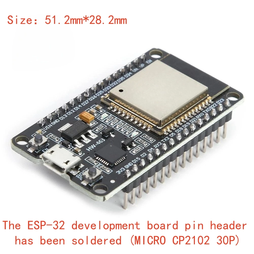 ตัวเลือกสินค้า บอร์ดพัฒนา ESP32 Wi-Fi & Bluetooth 2-in-1 ดูอัลคอร์