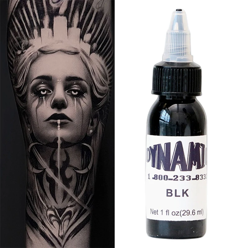 

Tattoo Ink 30ML Professional For Body Art Natural Arm Plant Micropigmentation Pigment Permanent Tattoo Paste Makeup Supplie BLK