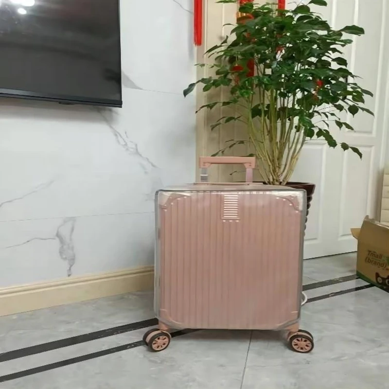 Luggage cover Luggage Cover Transparent PVC Thicken Durable Waterproof Trolley Protective Cover Suitcase Dust Protector Travel Accessory