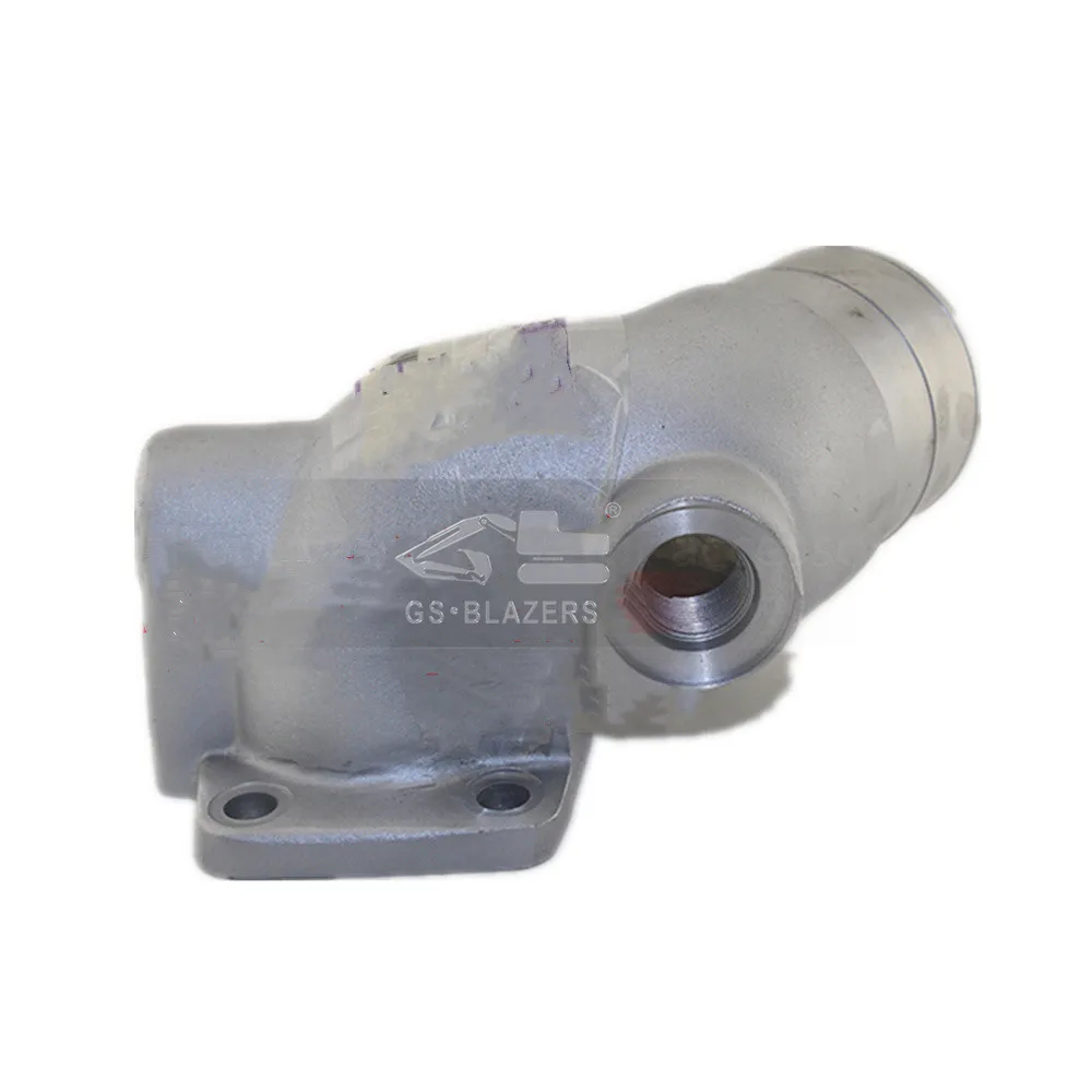 For 2037825 2052673 Hitachi ZX200-3 210-3 230 240-3 250-3 270-3 EFI Hydraulic Pump Rear Cover Oil Inlet Aluminum Pipe Elbow