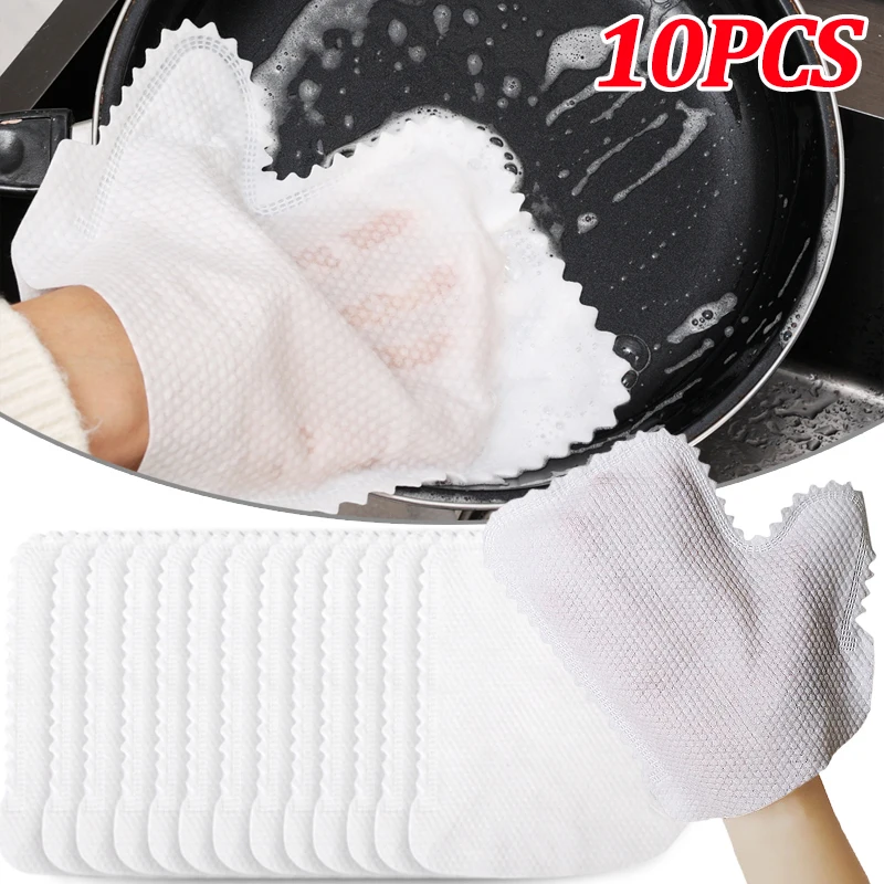 KitchenCleaningRagGlovesLazyMultifunctionalDishwashingClean