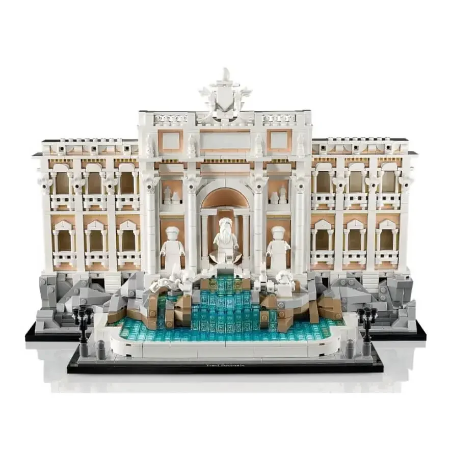 Description Picture 3 of itemMOC Creative 21062 World Famous Fountains Building Blocks: Architectural Model of World Architecture, Home Decor & Christmas Gif