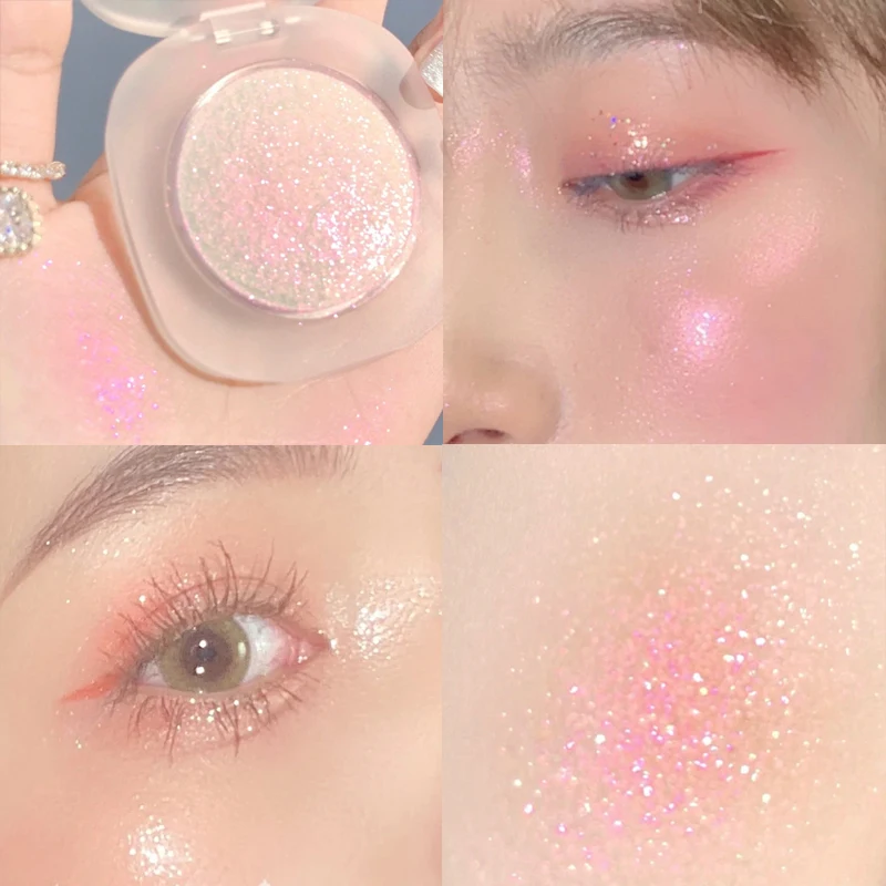 Facial Bronzers Highlighter Palette Makeup Glow Face Contour Powder Illuminator