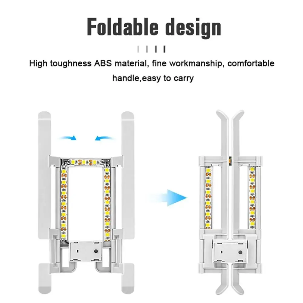 Folding Landing Gear With LED Light Compatible For Dji Mavic Mini / 2 / Se Drone Tripod Quick Release Height Extender images - 6