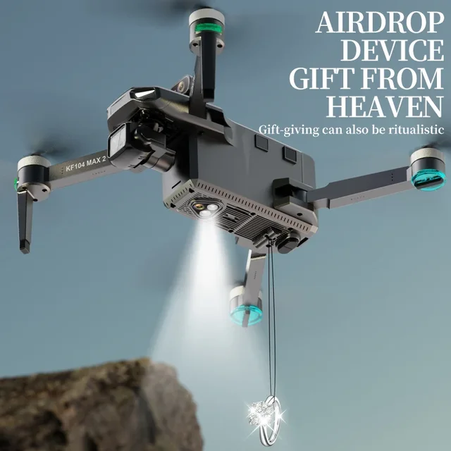 SJRC KF104 Max EIS Drone 4K Professional 3-Axis Gimbal Obstacle Avoidance 6KM Drones With Camera Foldable RC Quadcopte 5