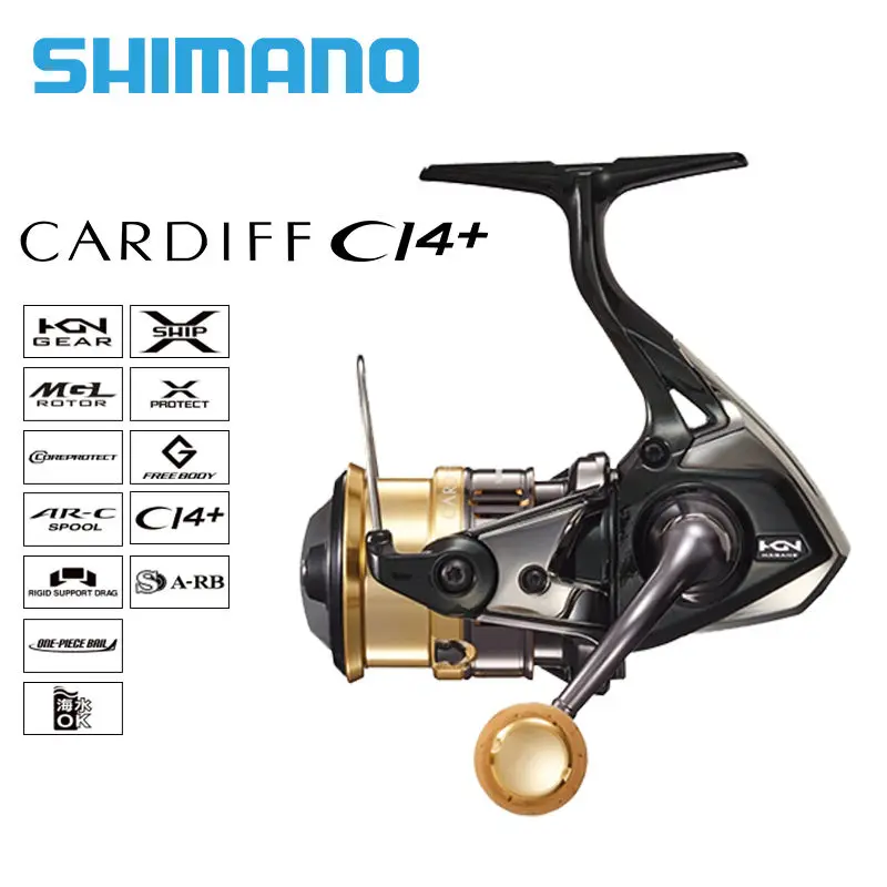 リール SHIMANO CARDIFF C14+ 1000SHG Mint