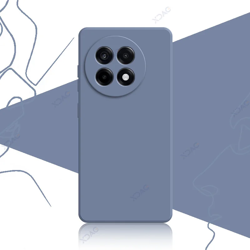 Enhanced Luxury Dual Layer Liquid Silicone Phone Case with 360-Degree Protection