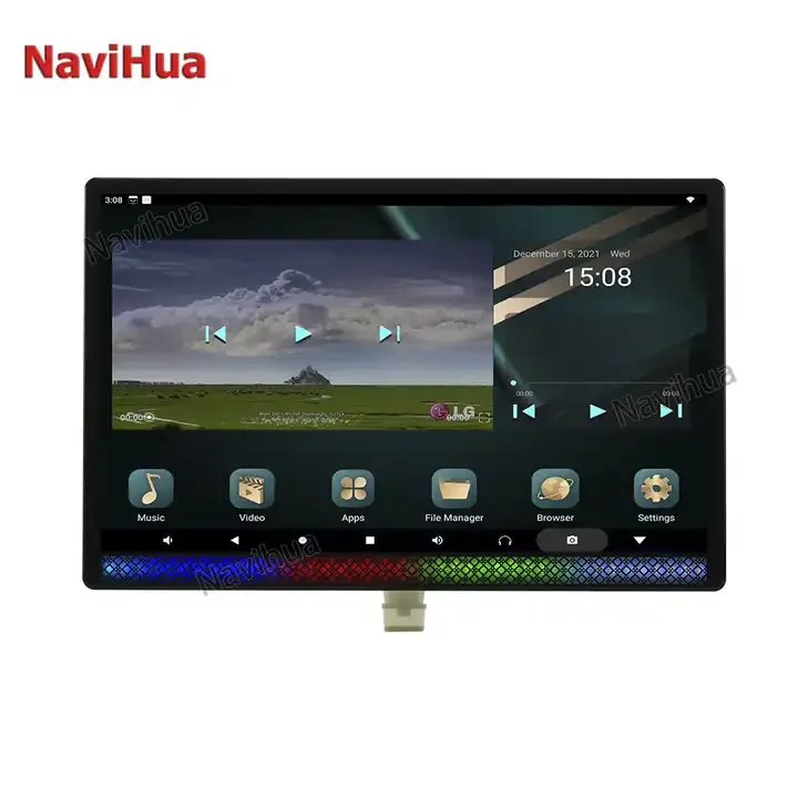 Schermo Navihua 4K Smart Tv Poggiatesta Per Auto Monitor Android Autoradio Poggiatesta Android Lettore Dvd Per Auto Schermo Poggiatesta