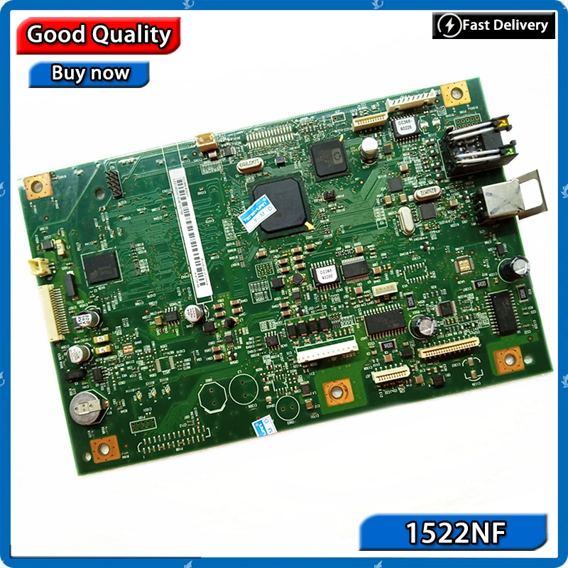 

2PCS X Original Mainboard for HP Laserjet M1522NF 1522NF Formatter Board CC368-60001 logic board printer parts on sale