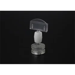 Pop U Channel Plastic Advertising Tag Clips Magnetic Label Holder Metal Shelf Sign Holder Price Tag Clip Magnet