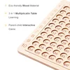 Wooden Math Toy Multiplication Table Board Game Children Montessori Toys Counting Teaching Aids Learning Education Toys for Kids 4