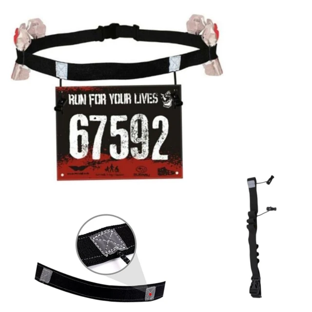 Running Race Number Belt Waist Pack Bib Holder For Triathlon Marathon Cycling Motor With 6 Gel Loops Fitness Sport Accessories Running Race Number Belt Waist Pack Bib Holder For Triathlon Marathon Cycling Motor With 6 Gel Loops Fitness Sport Accessories