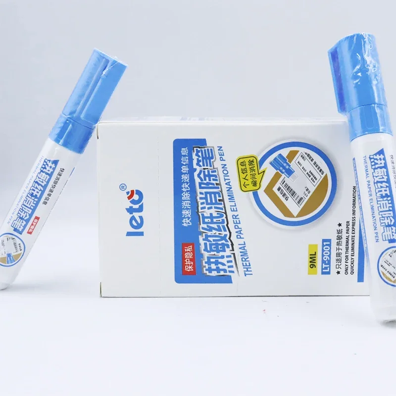 Thermal Paper Erasing Tool Portable Durable Open Box Data Identity Protection Privacy ID Information Erasing Pen