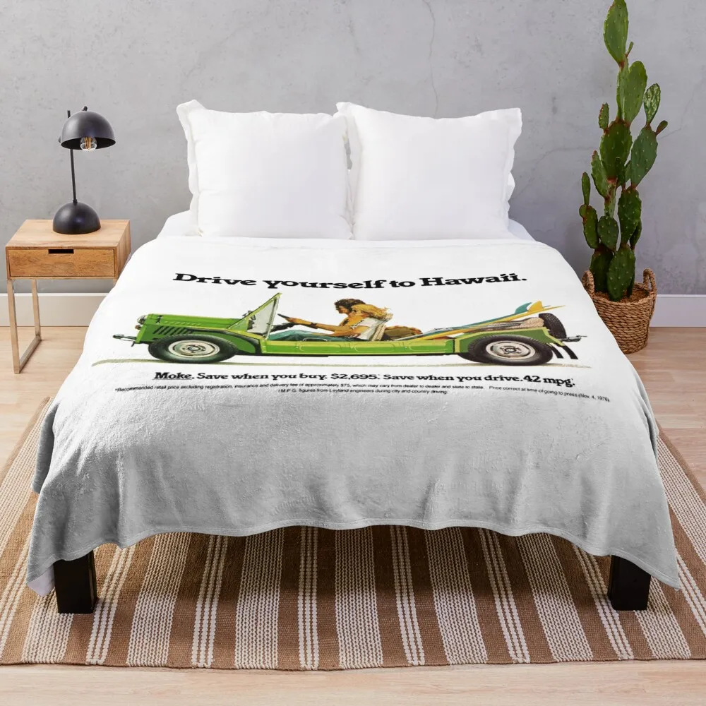 

MOKE Throw Blanket Beach heavy to sleep Blankets