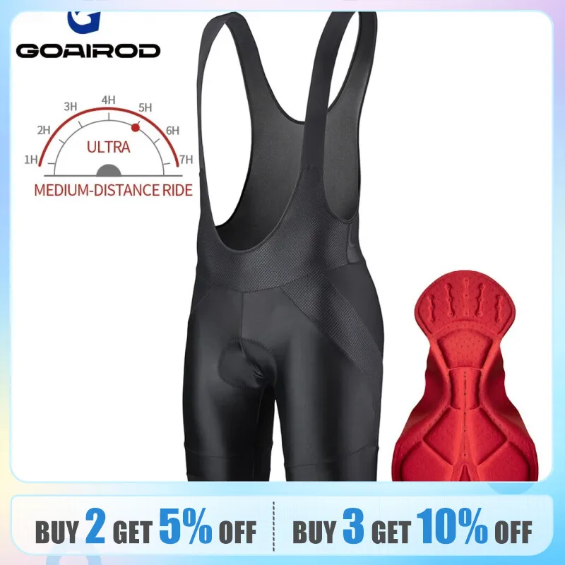 GOAIRODMenCyclingBretelleShortsMaleLycraBicycleBibBraces
