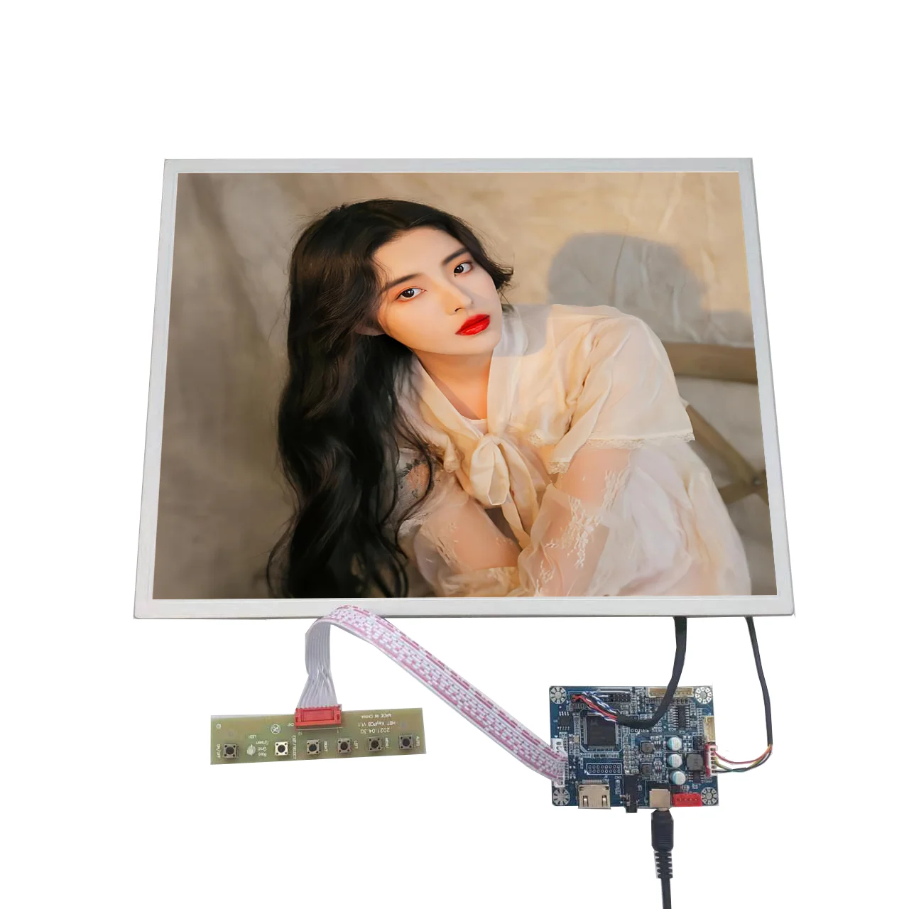 

G150XNE-L01 Innolux 15 inch resolution 1024x768 lcd screen with rtd2513A controller board input LVDS speaker output