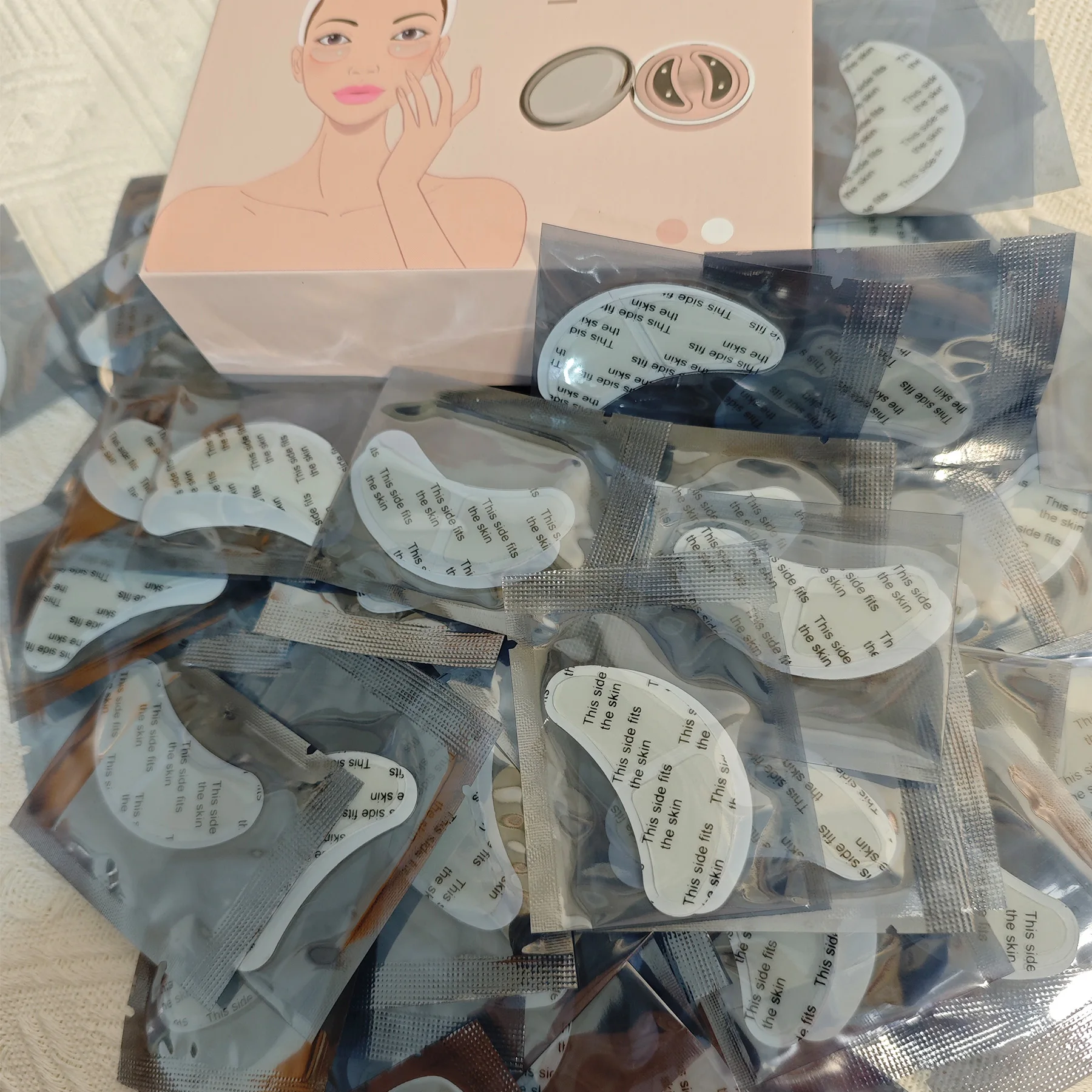 5/10/20/50 Pairs Eye Care Device Parts Anti-Aging Dark Circles Remover Gel Eye Pads Replacement Eye Patches Beauty Tools 5
