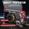 8 in 1 Gas MIG/Gasless Flux Core MIG/Stick/Lift TIG/Spot Welding/Spool Gun Aluminum 4
