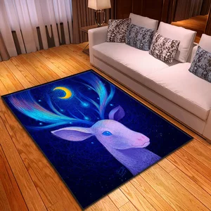 Color painting series Cartoon Child Carpets for Living Room Bedroom decor carpet 3D Print Kids Room Play Area Rug Baby Crawl Mat