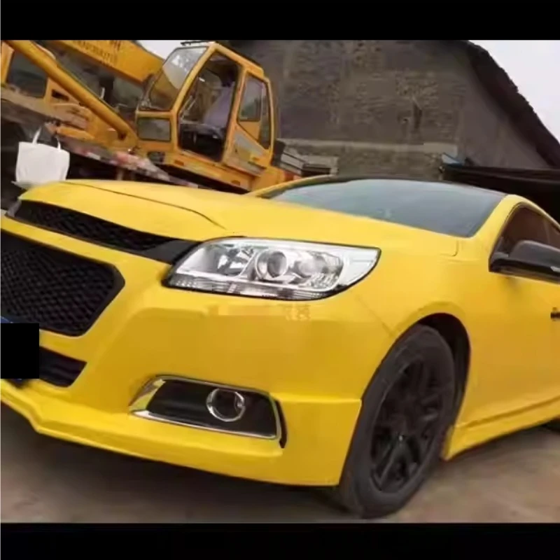 Unpainted Front Bumper for Chevrolet Malibu 2012 2013 2014 2015 Modified New Style Car Body Kit
