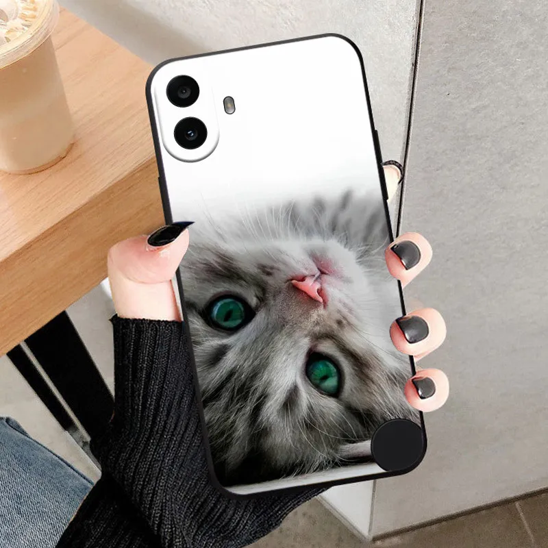 Soft Silicone Shockproof Wolf & Lion Design Phone Case - 2024 Edition