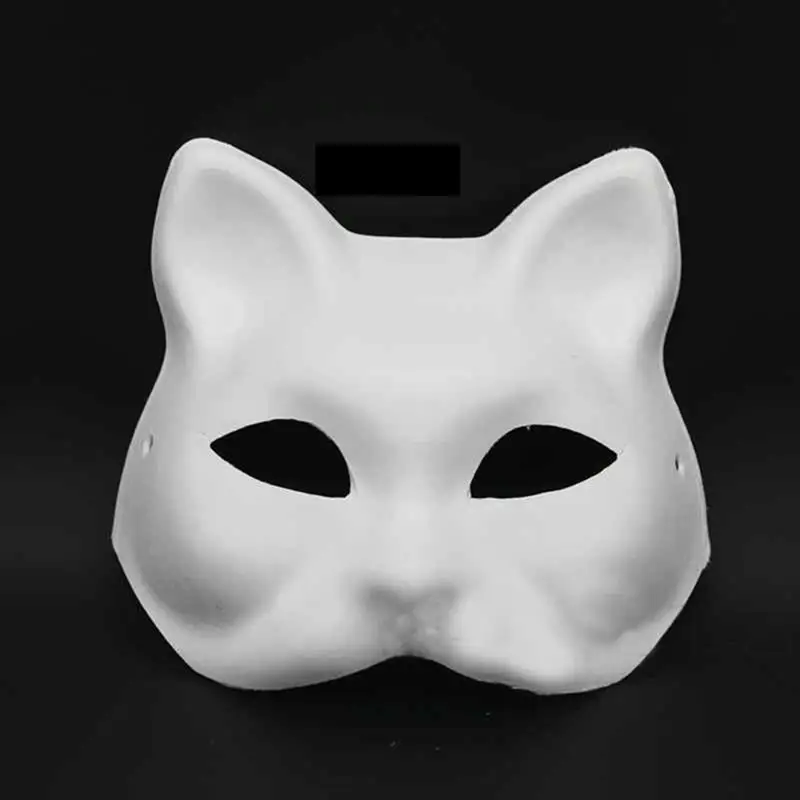 5 Pcs empty cat mask Empty Masquerade Mask Therian Mask Mask Adults Mask  Kids