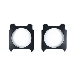 2pcs Protective Lens Cover Lens Protector Adhesive Panoramic Camera Protective Lens Cap for Insta360 Shadow Stone ONE RS/R