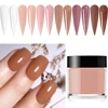 6Colors/Set Acrylic Powder Professional Pink Clear White Nude Polymer For Nails Extension 3D Tips Carving French Acrylic Powder 6