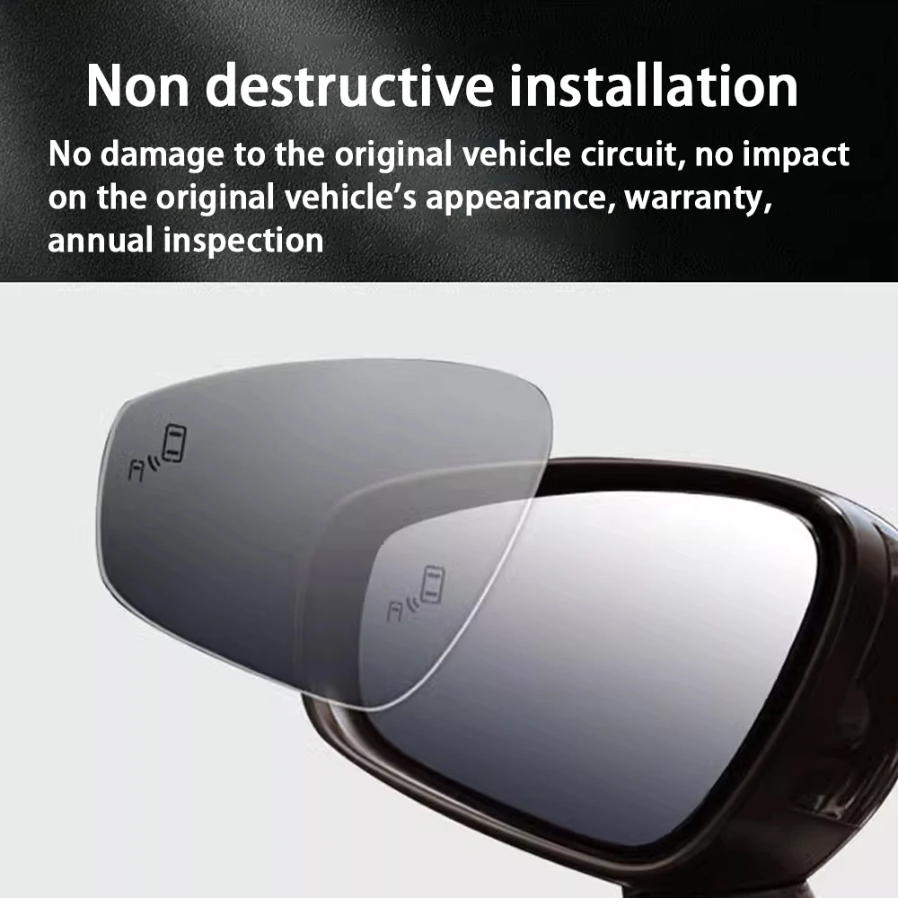 ZhuCamX DSM BSD Blind Spot Detection Monitoring Ultrasonic Warning Lane Assist System For Toyota Avalon XX50 ~