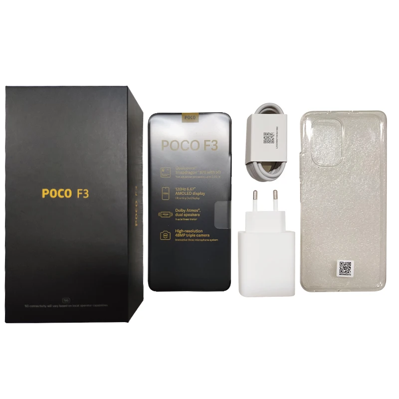 Global Version POCO F3 5G Smartphone Snapdragon 870 Octa Core 6GB 128GB/256GB 6.67" 120Hz E4 AMOLED Display33W Fast Charging 6