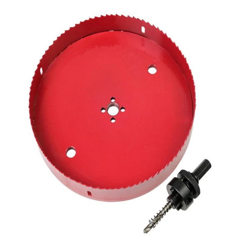 On Sale Universal Hole Saw 205250mm M42 Bimetal Hole Saw Steel Iron Wood Plastic Hole Opener