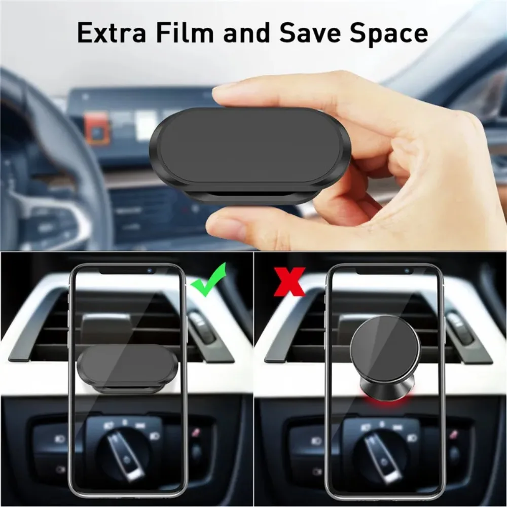 Mobile Phone Holder Phone Holder 360&deg; Magnetic Car Phone Holder Stand Air Vent Magnet Car Mount for IPhone Samsung