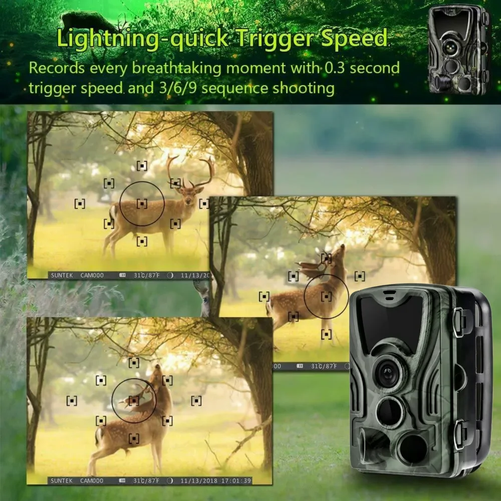 Hunting Trail Camera Night Vision HC801A