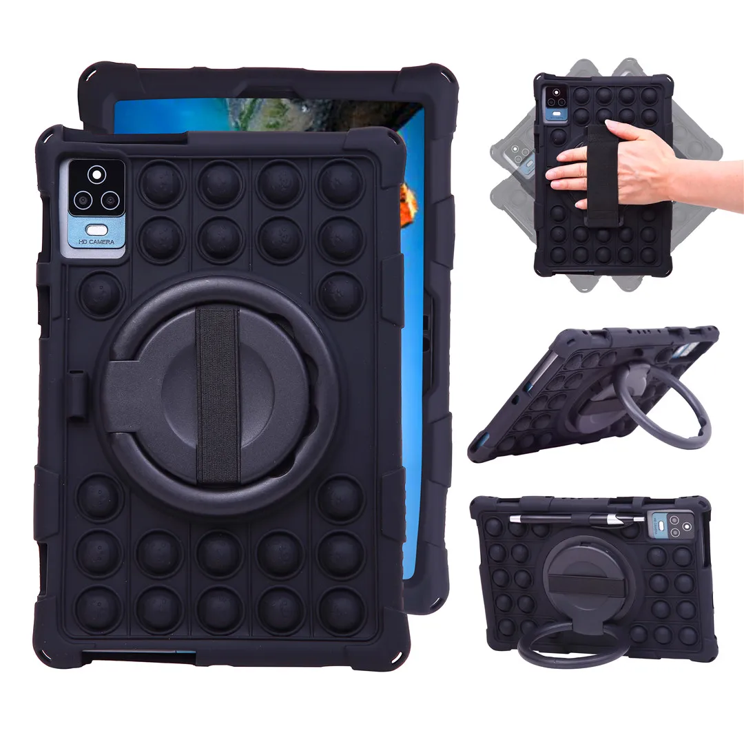 Soft Bubble Silicone Tablet Case - Durable 10.1 Inch Protective Cover