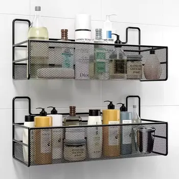 Wall Wifi Router Shelf soggiorno televisione Set-Top Box Holder Router Storage Rack camera da letto Book Organizer decorazione della casa 1