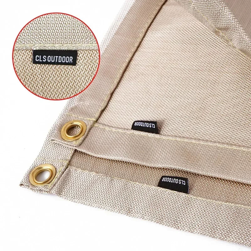New Outdoor Camping Fireproof Cloth Picnic Barbecue Insulation Mat Flame Retardant High Temperature Fire Blanket Fiberglass Mat 3