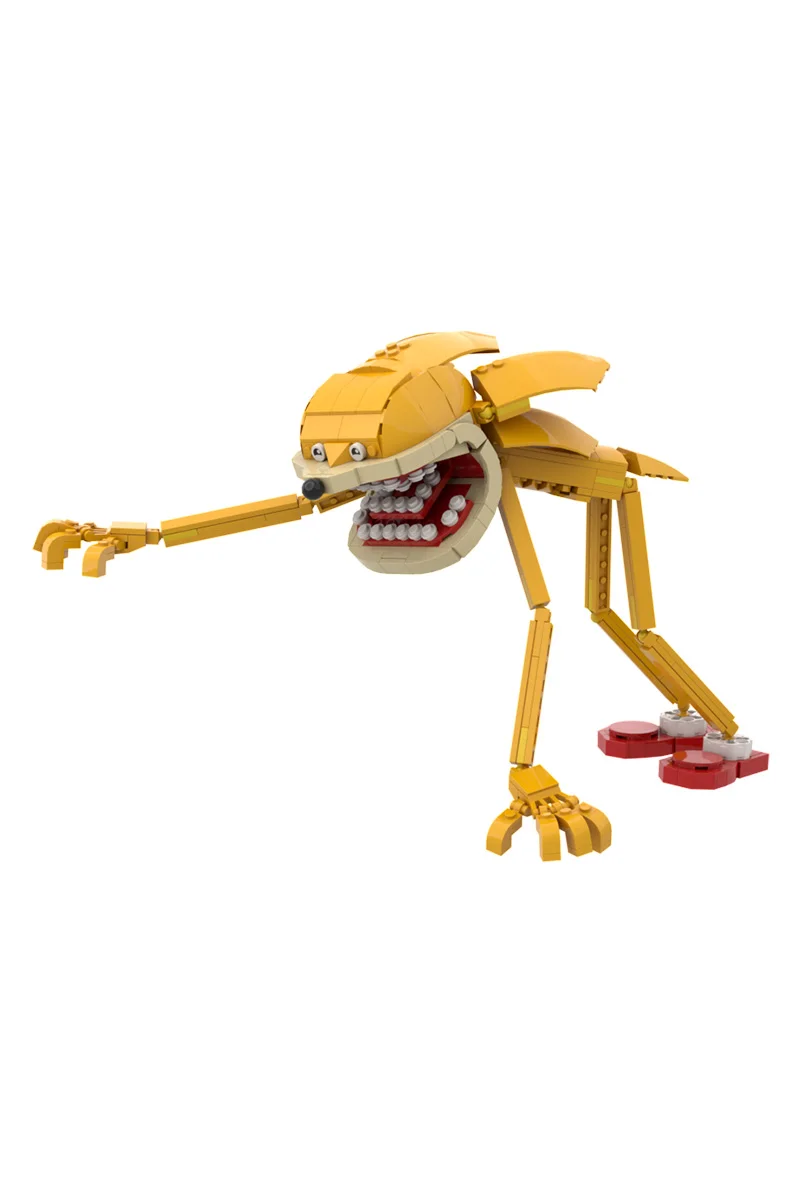MOC Horror Charakter Modell Bausteine DIY Kreative Parodie Igel Animation Action Figur Ziegel Spielzeug Halloween Geschenk – Detail 16