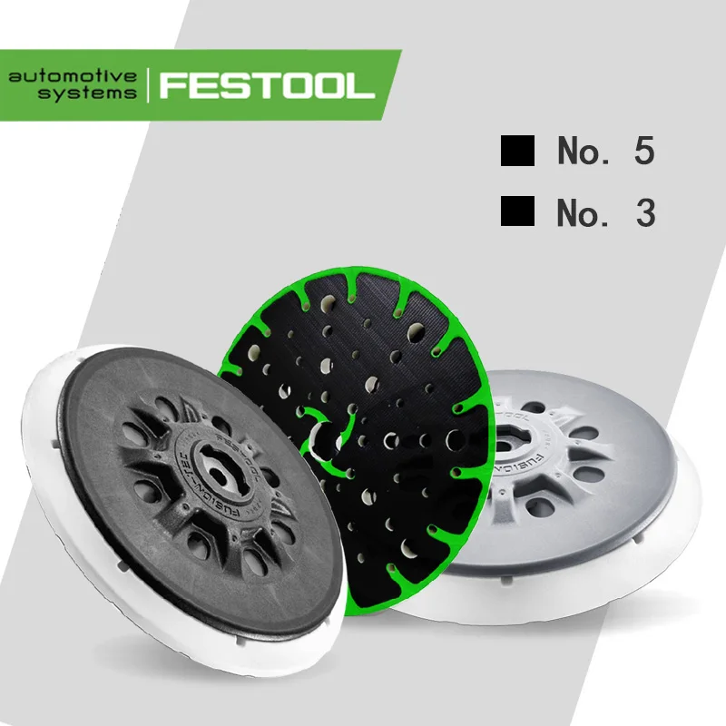 original-festool-pads-6-150mm-48holes-sander-backing-pad-hook-loop-sanding-pads-with-m8-thread-dust-free-sanding-disc