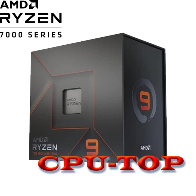 New AMD Ryzen 9 7950X R9 7950X BOX 100-100000514 4.5GHz 16-Core 32-Thread CPU Processo 5nm Zen4 170W Socket AM5 PCI-E5.0  No fan 1