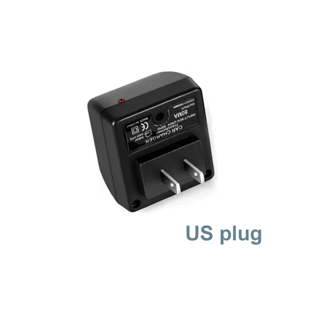 Universal AC to DC Charger with Car Socket and EU Plug