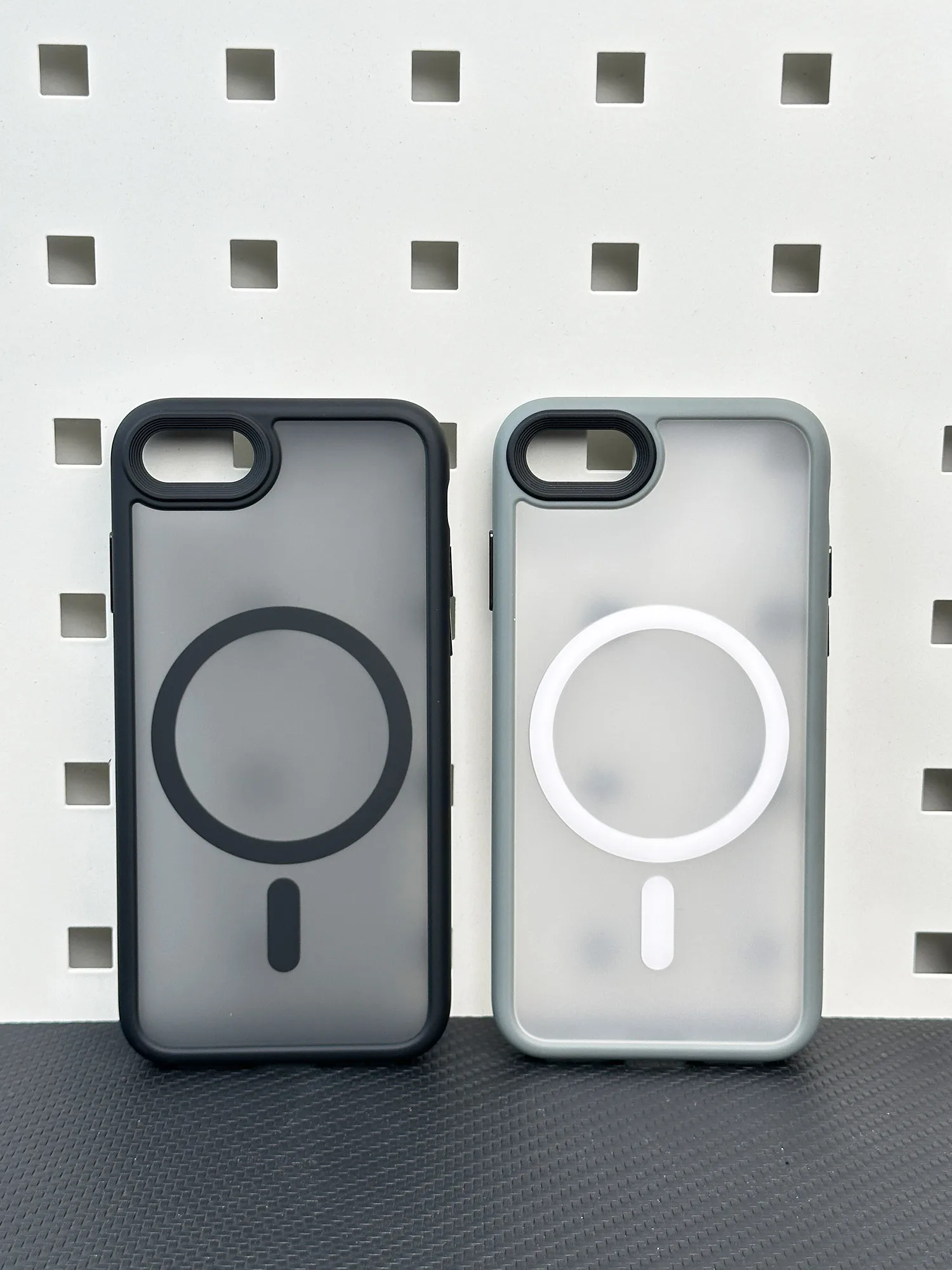 Magnético Luxuoso para o Iphone Se3 Se2 Mais à Prova de Choque Tpu Carregamento sem Fio Case